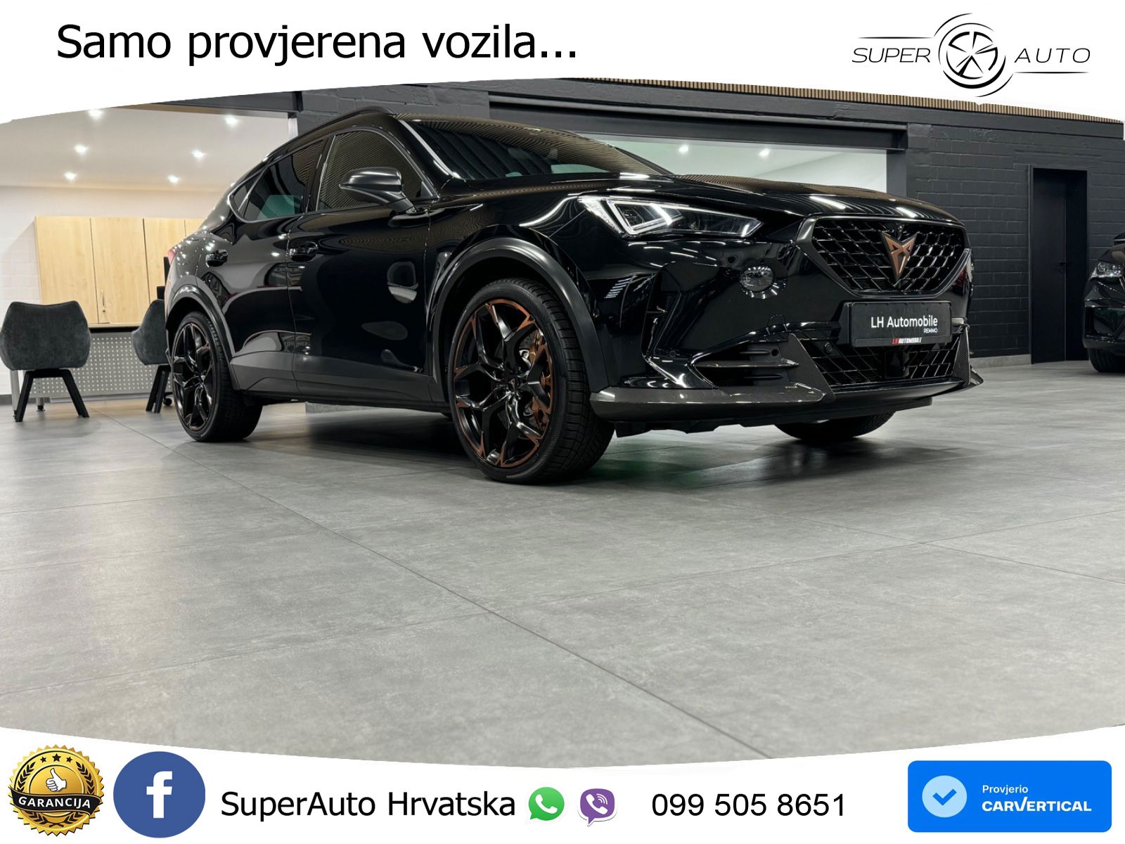Cupra Formentor VZ5 2.5 TSI (390 KS) 4Drive DSG LED+GR SJED+ACC
