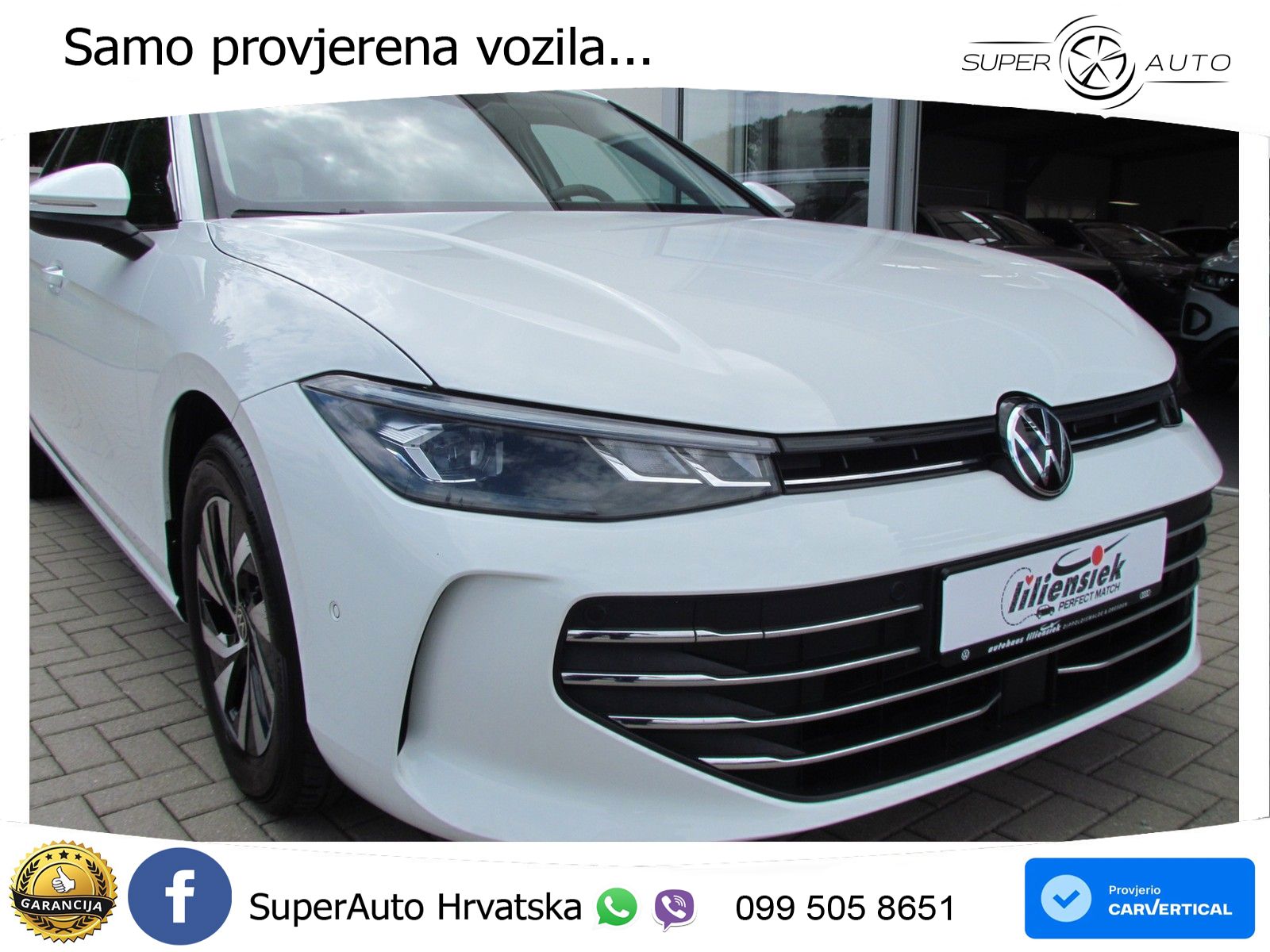 Volkswagen Passat Variant 1.5 eTSI (150 KS) DSG Business LED+GR SJED+ACC