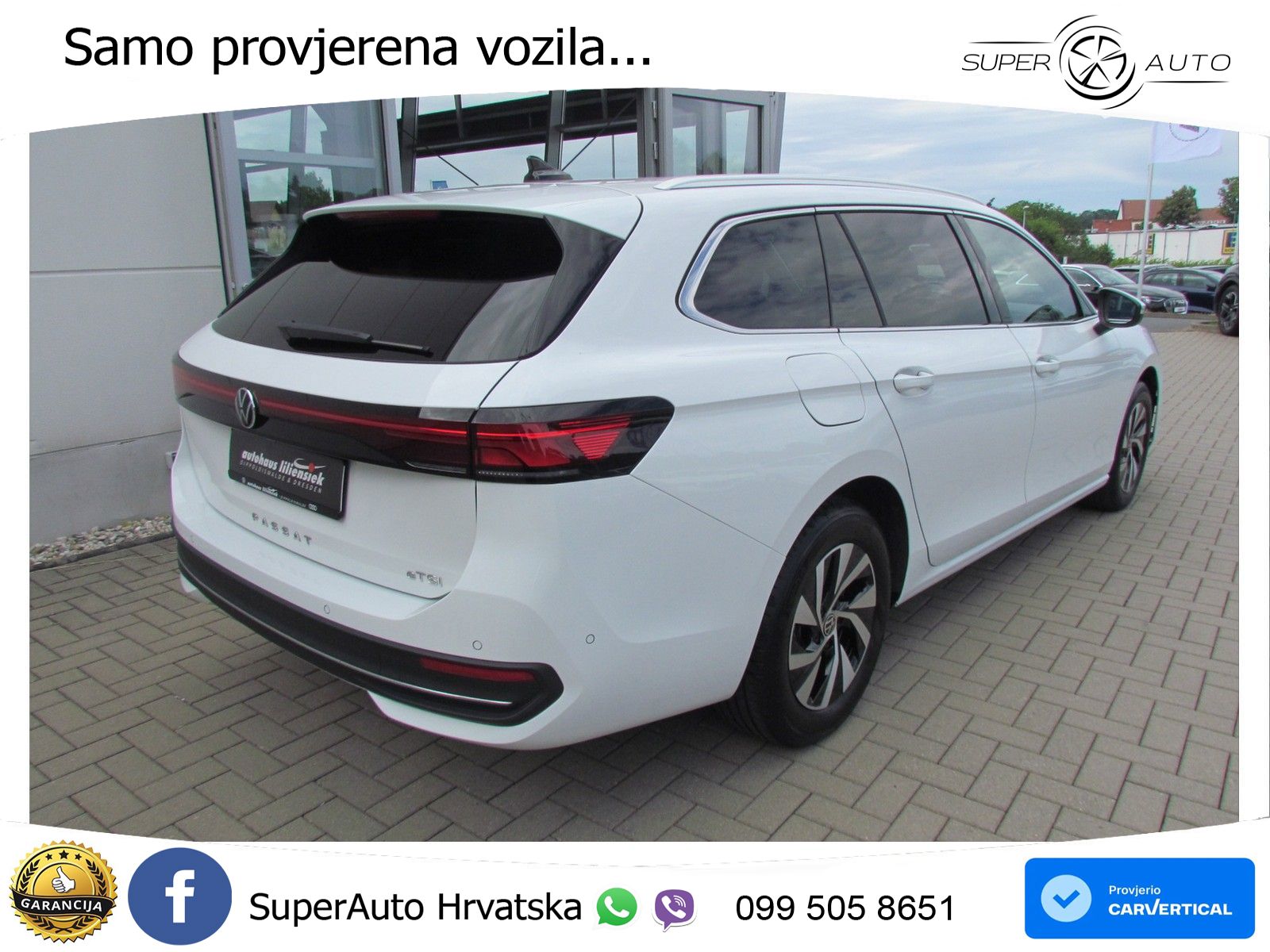 Volkswagen Passat Variant 1.5 eTSI (150 KS) DSG Business LED+GR SJED+ACC