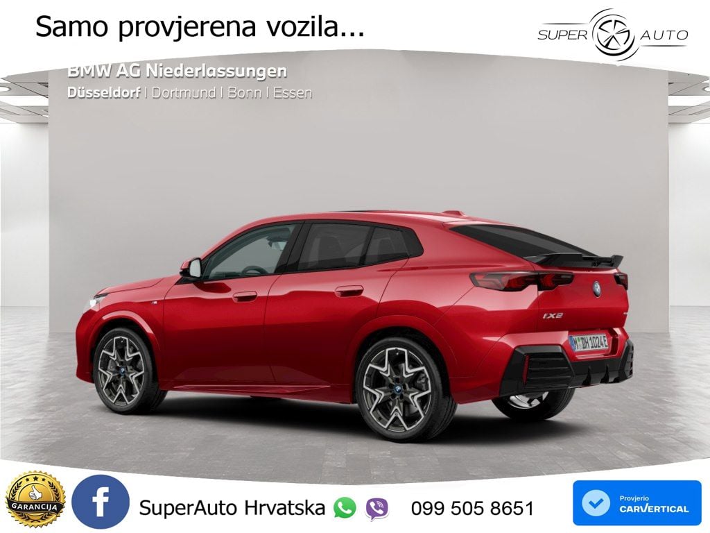 BMW iX2 66.5 kWh (313 KS) xDrive30 M Sport