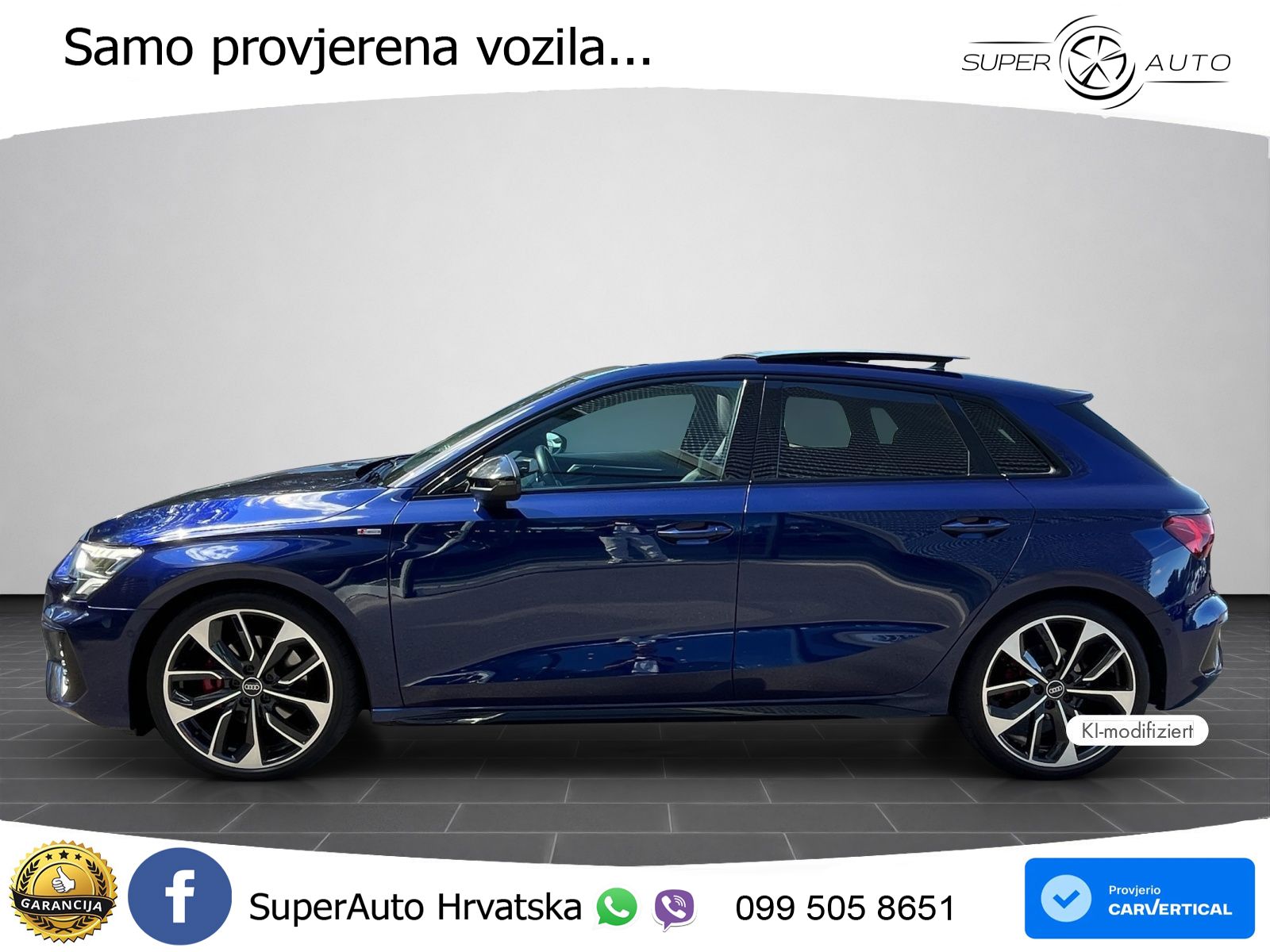 Audi A3 35 TFSI (150 KS) S line LED+GR SJED+ACC