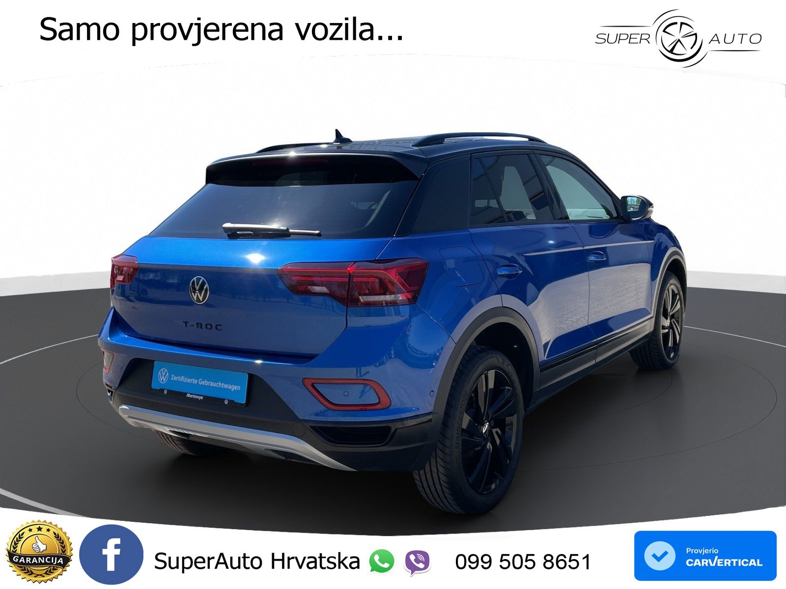 Volkswagen T-Roc I 2.0 TDI (150 KS) DSG LED+GR SJED+ACC