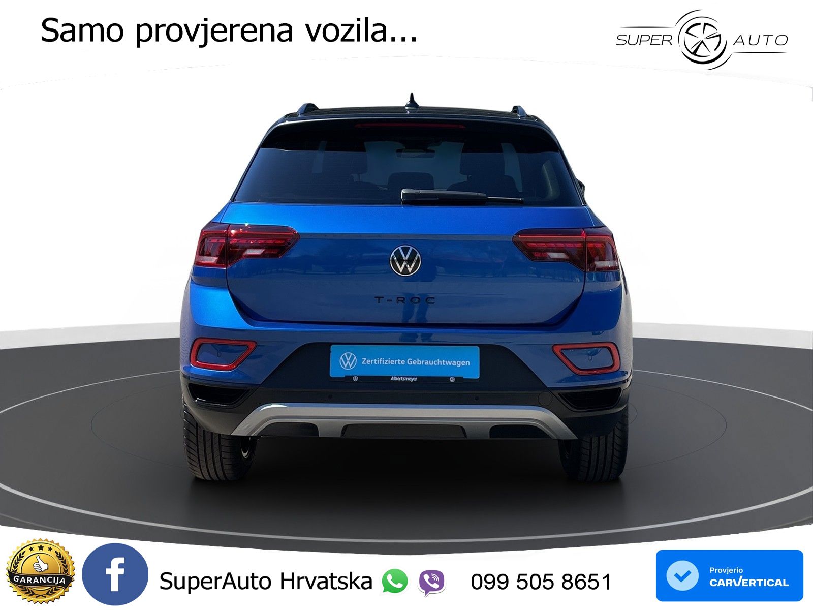 Volkswagen T-Roc I 2.0 TDI (150 KS) DSG LED+GR SJED+ACC