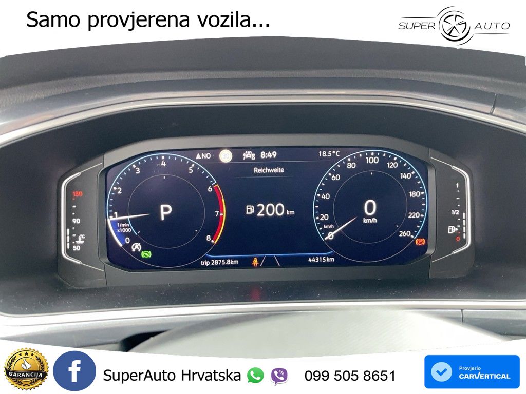 Volkswagen T-Roc 1.5 TSI (150 KS) DSG LED+GR SJED+ACC