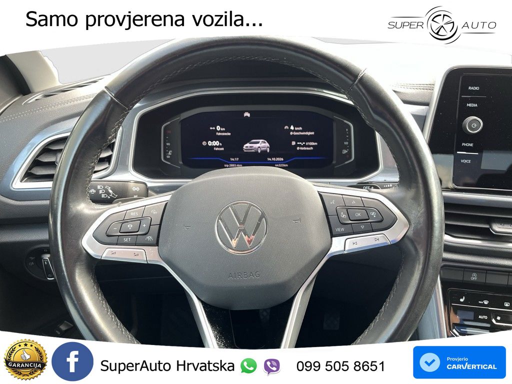 Volkswagen T-Roc 1.5 TSI (150 KS) DSG LED+GR SJED+ACC