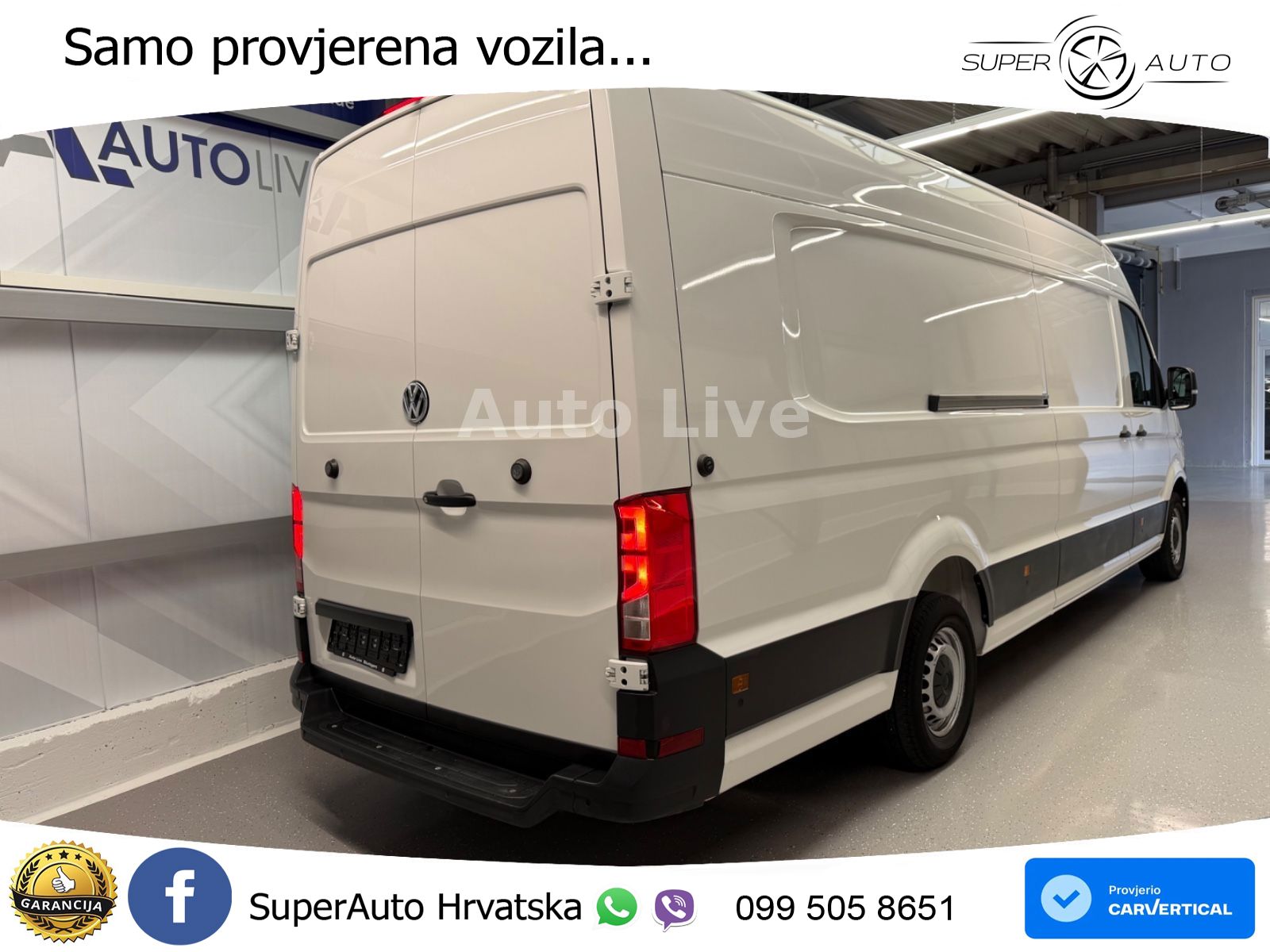 Volkswagen Crafter 35 TDI*XXL-ÜBERHANG*HOCH*KLIMA*STANDHEIZ 140 KS