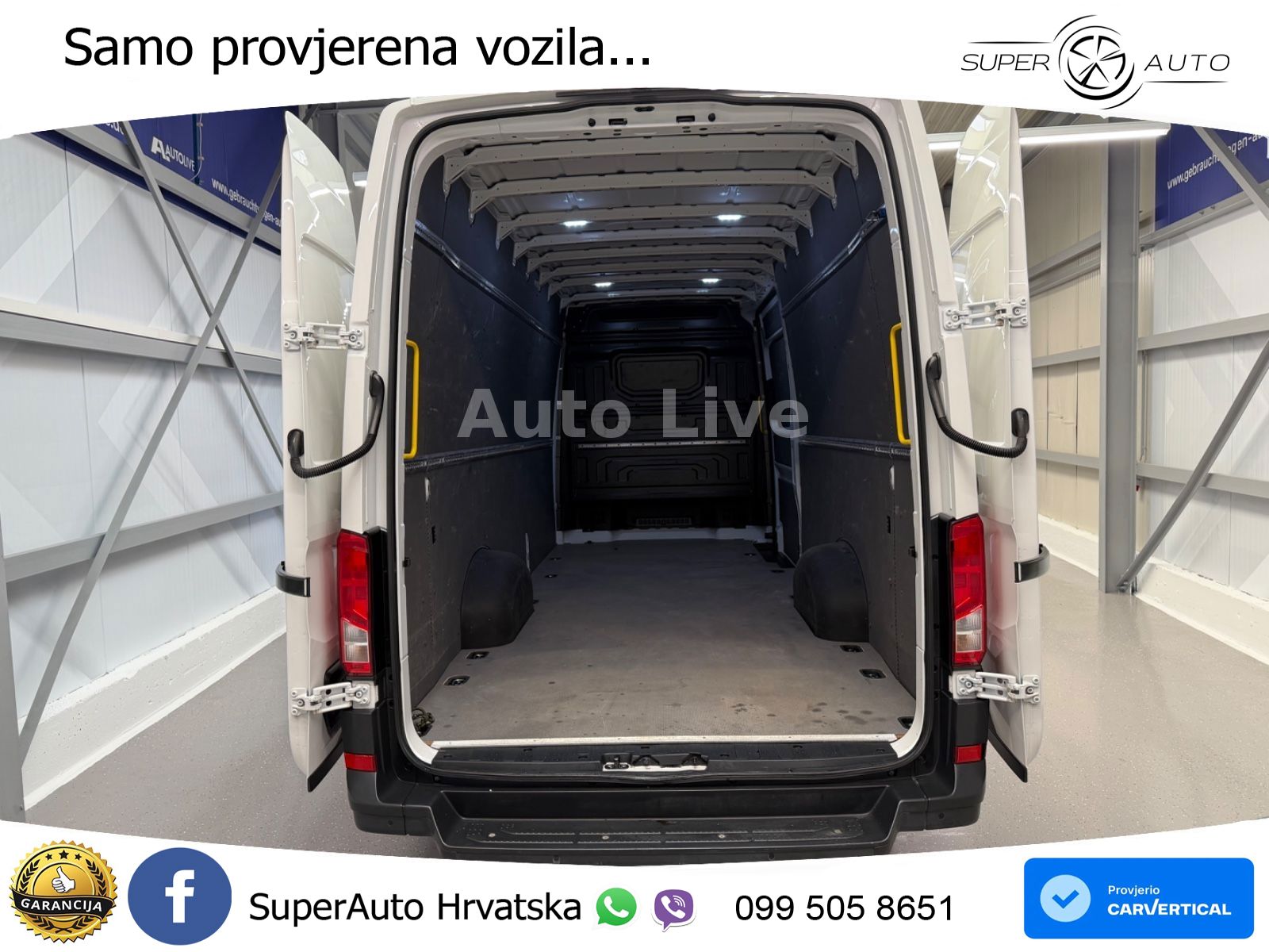 Volkswagen Crafter 35 TDI*XXL-ÜBERHANG*HOCH*KLIMA*STANDHEIZ 140 KS