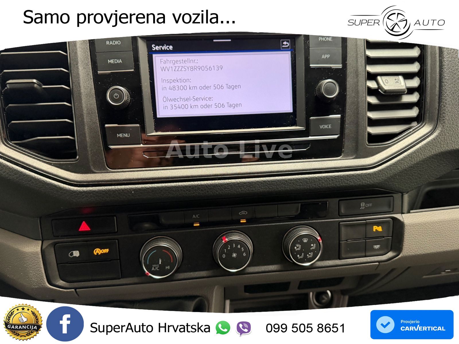 Volkswagen Crafter 35 TDI*XXL-ÜBERHANG*HOCH*KLIMA*STANDHEIZ 140 KS