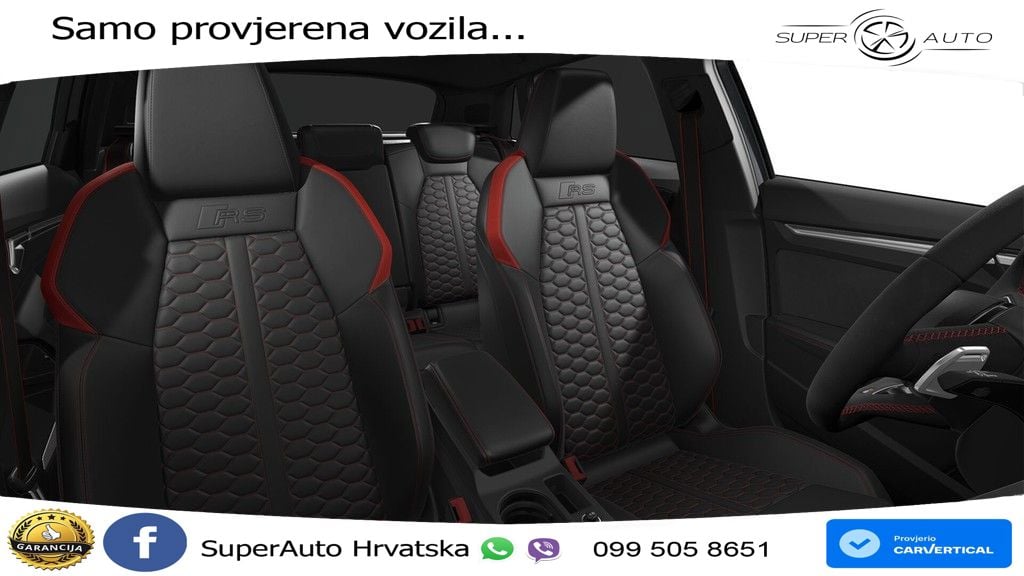 Audi RS3 Sedan 2.5 TFSI (400 KS) quattro S tronic LED+GR SJED+ACC