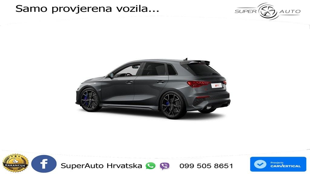 Audi RS3 Sedan 2.5 TFSI (400 KS) quattro S tronic LED+GR SJED+ACC