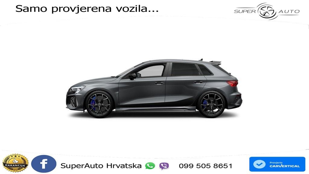 Audi RS3 Sedan 2.5 TFSI (400 KS) quattro S tronic LED+GR SJED+ACC