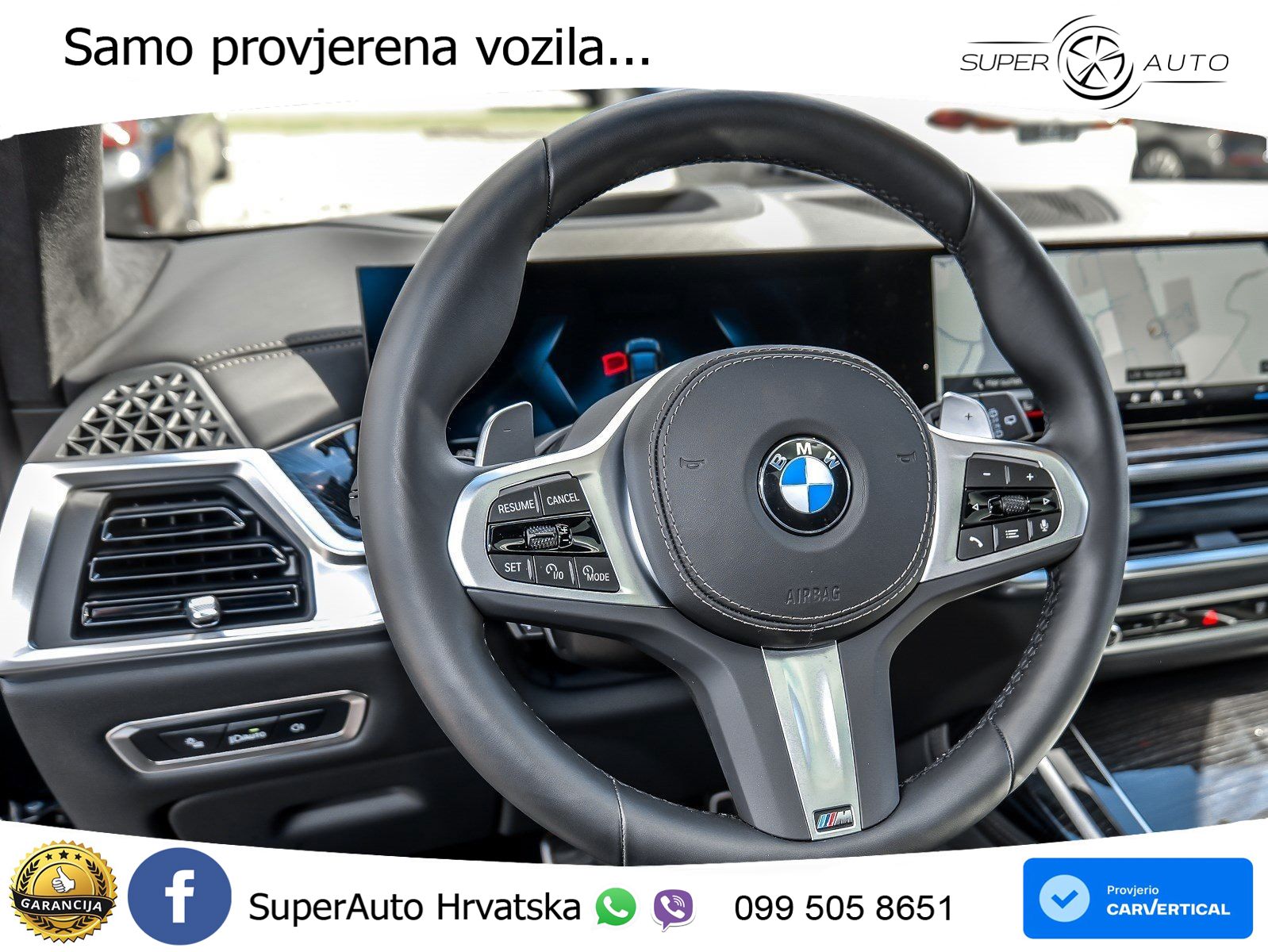 BMW X7 40d (352 KS) xDrive Steptronic M Sport ZRAČNI+ACC+GR SJED+KAM+PANO