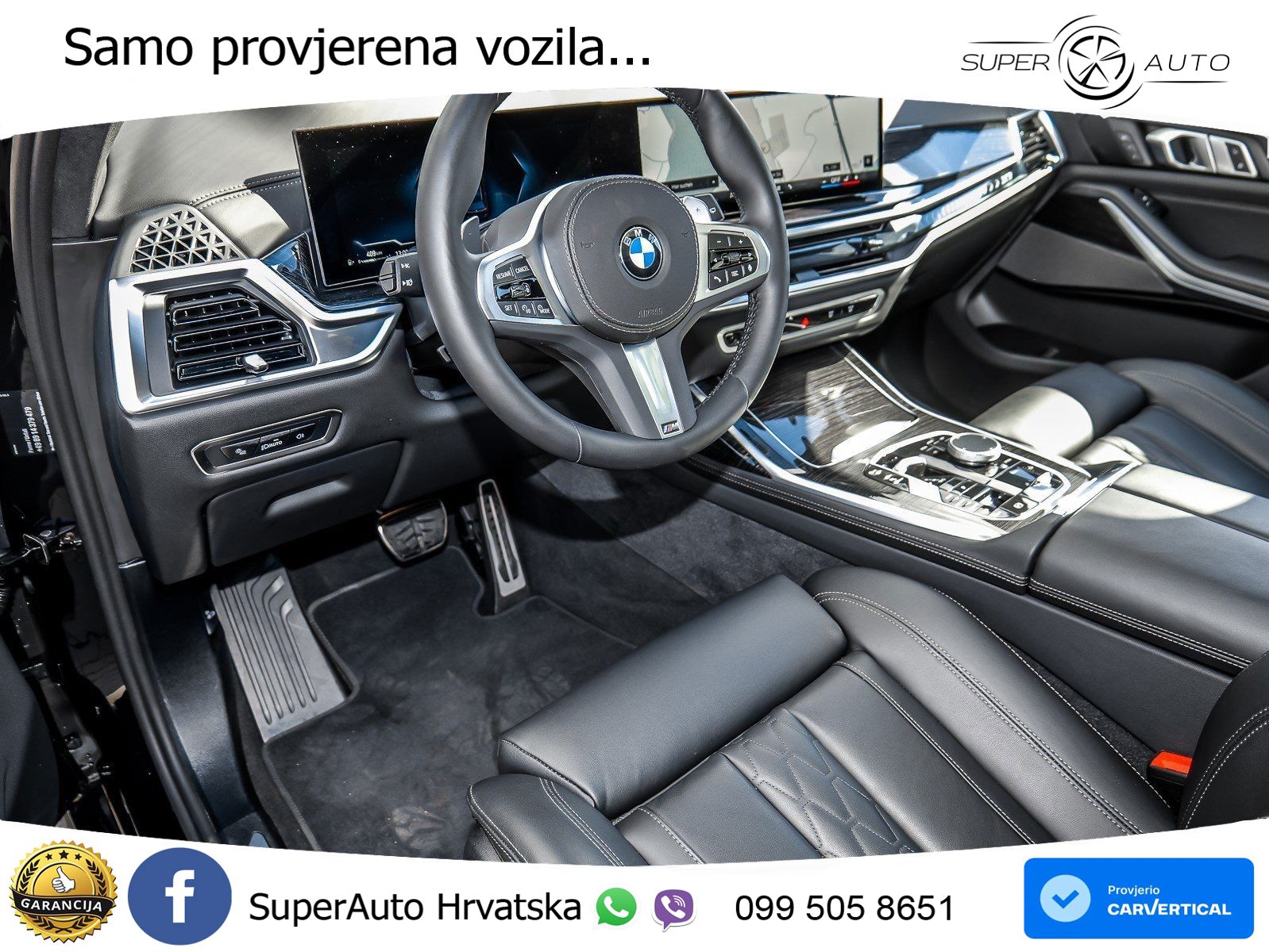 BMW X7 40d (352 KS) xDrive Steptronic M Sport ZRAČNI+ACC+GR SJED+KAM+PANO