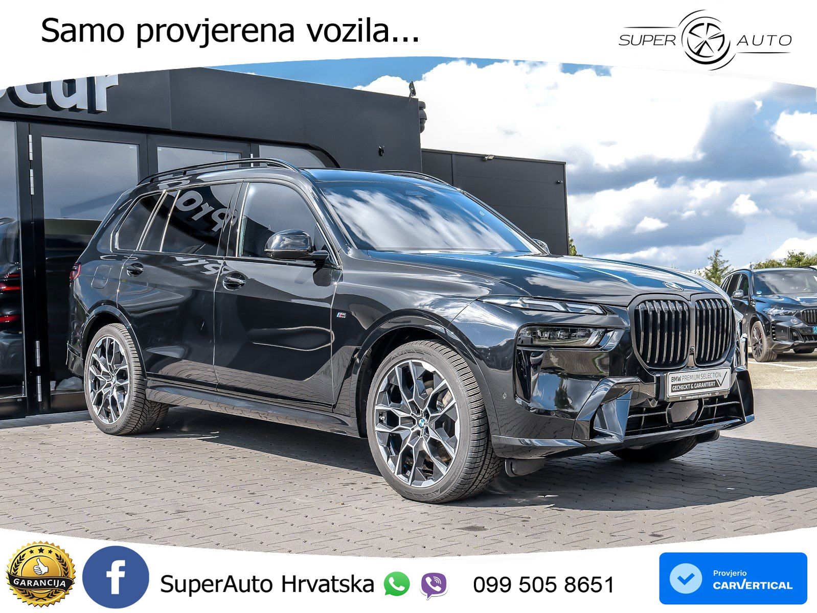 BMW X7 40d (352 KS) xDrive Steptronic M Sport ZRAČNI+ACC+GR SJED+KAM+PANO