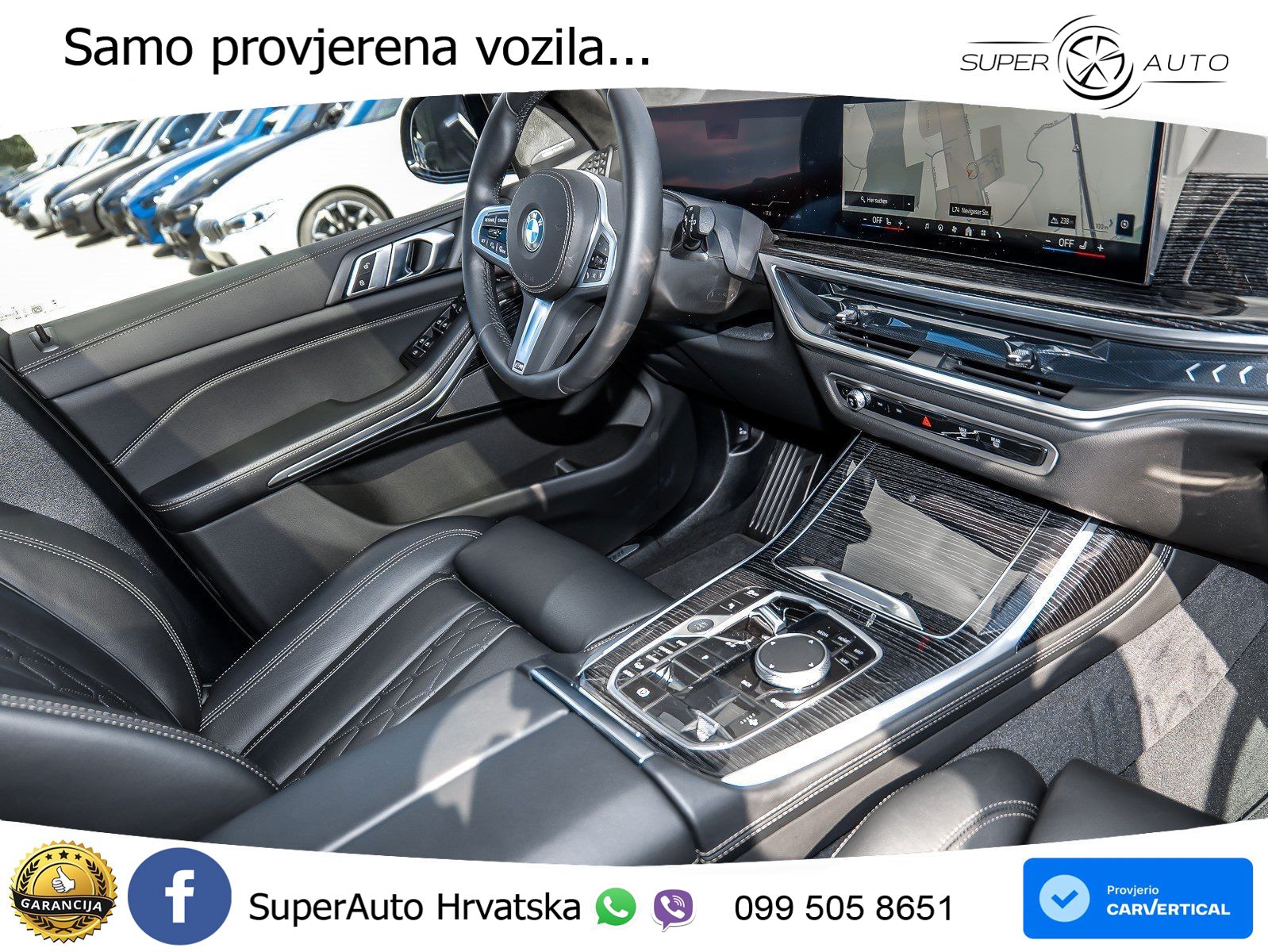 BMW X7 40d (352 KS) xDrive Steptronic M Sport ZRAČNI+ACC+GR SJED+KAM+PANO