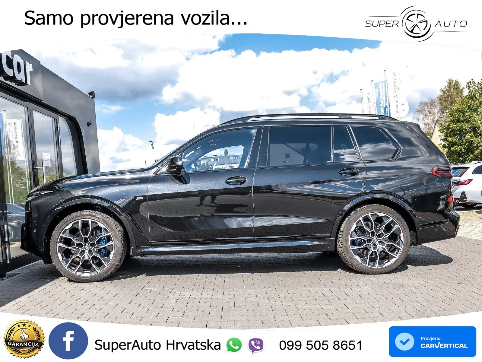 BMW X7 40d (352 KS) xDrive Steptronic M Sport ZRAČNI+ACC+GR SJED+KAM+PANO