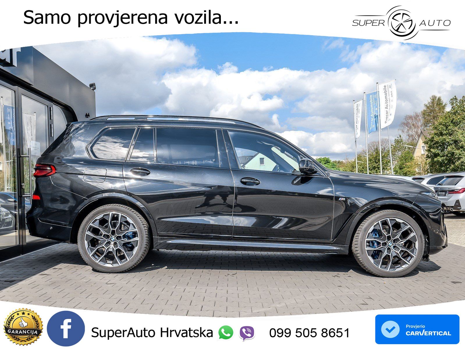 BMW X7 40d (352 KS) xDrive Steptronic M Sport ZRAČNI+ACC+GR SJED+KAM+PANO