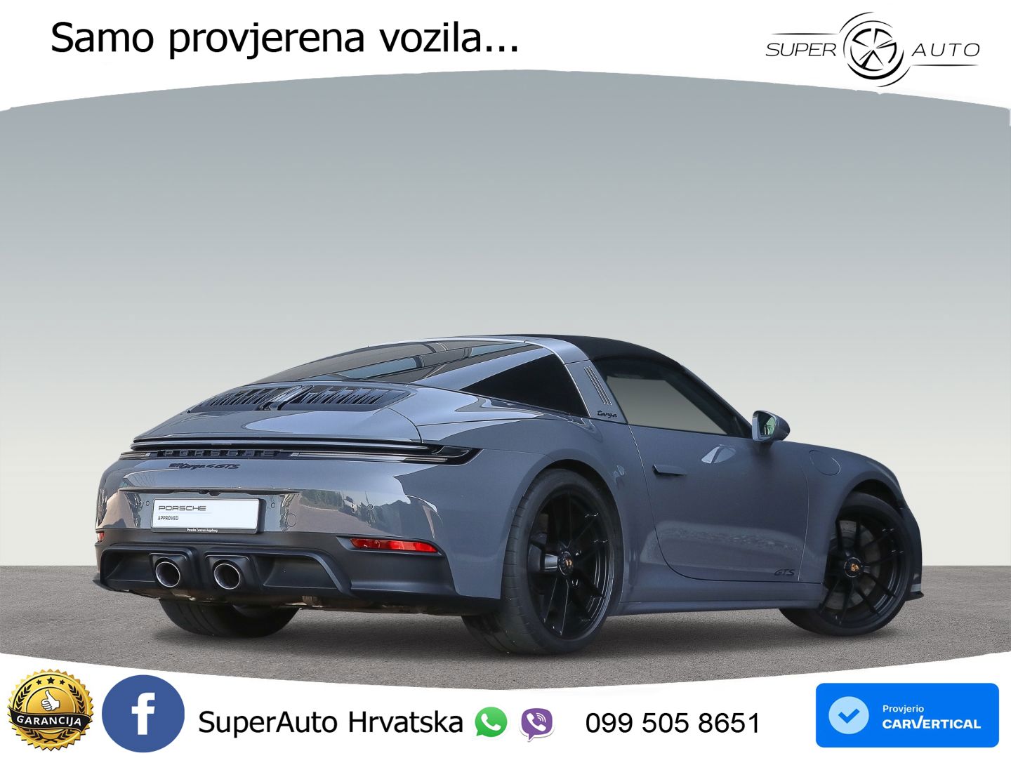 Porsche 911 Carrera 4 GTS Cabriolet 3.6 (541 KS) T-Hybrid PDK MATRIX+GR SJED+KAM