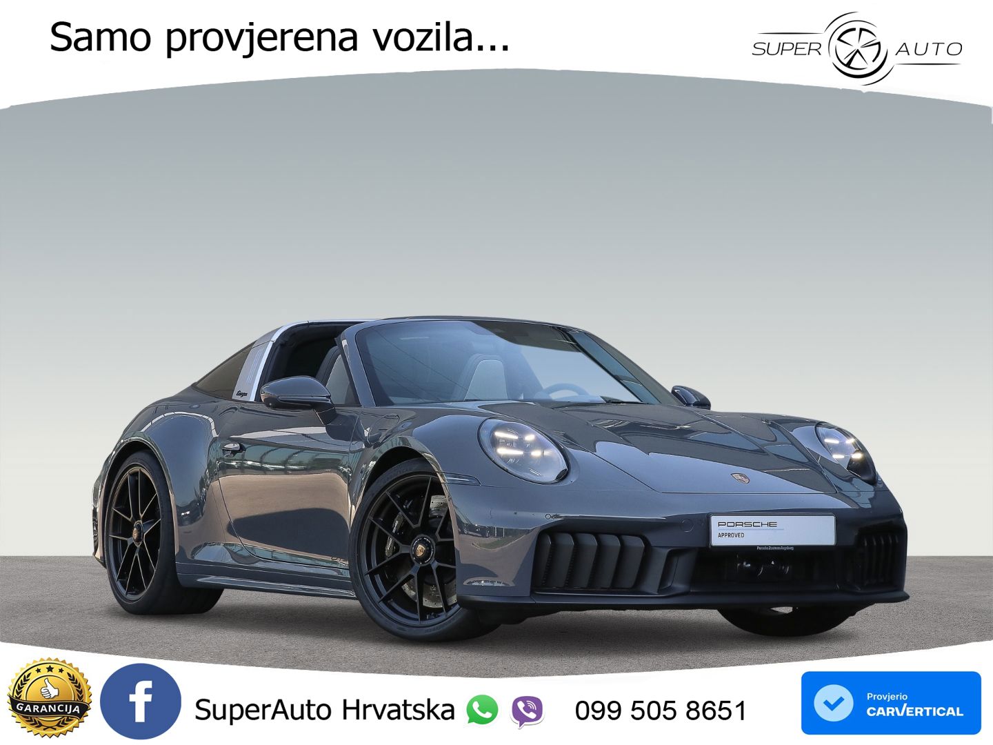 Porsche 911 Carrera 4 GTS Cabriolet 3.6 (541 KS) T-Hybrid PDK MATRIX+GR SJED+KAM