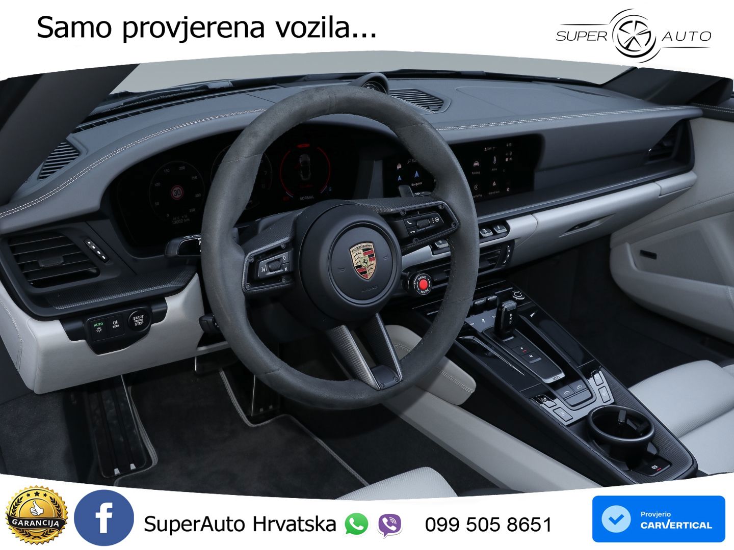 Porsche 911 Carrera 4 GTS Cabriolet 3.6 (541 KS) T-Hybrid PDK MATRIX+GR SJED+KAM