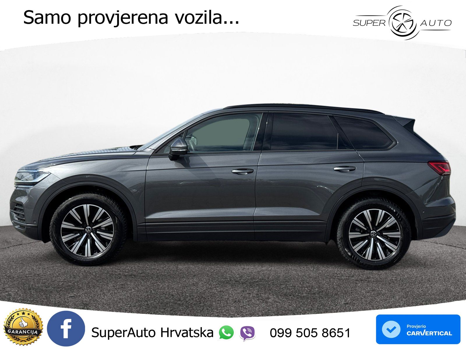 Volkswagen Touareg 3.0 V6 TDI (231 KS) 4MOTION Tiptronic ZRAČNI+ACC+GR SJED+KAM+PANO