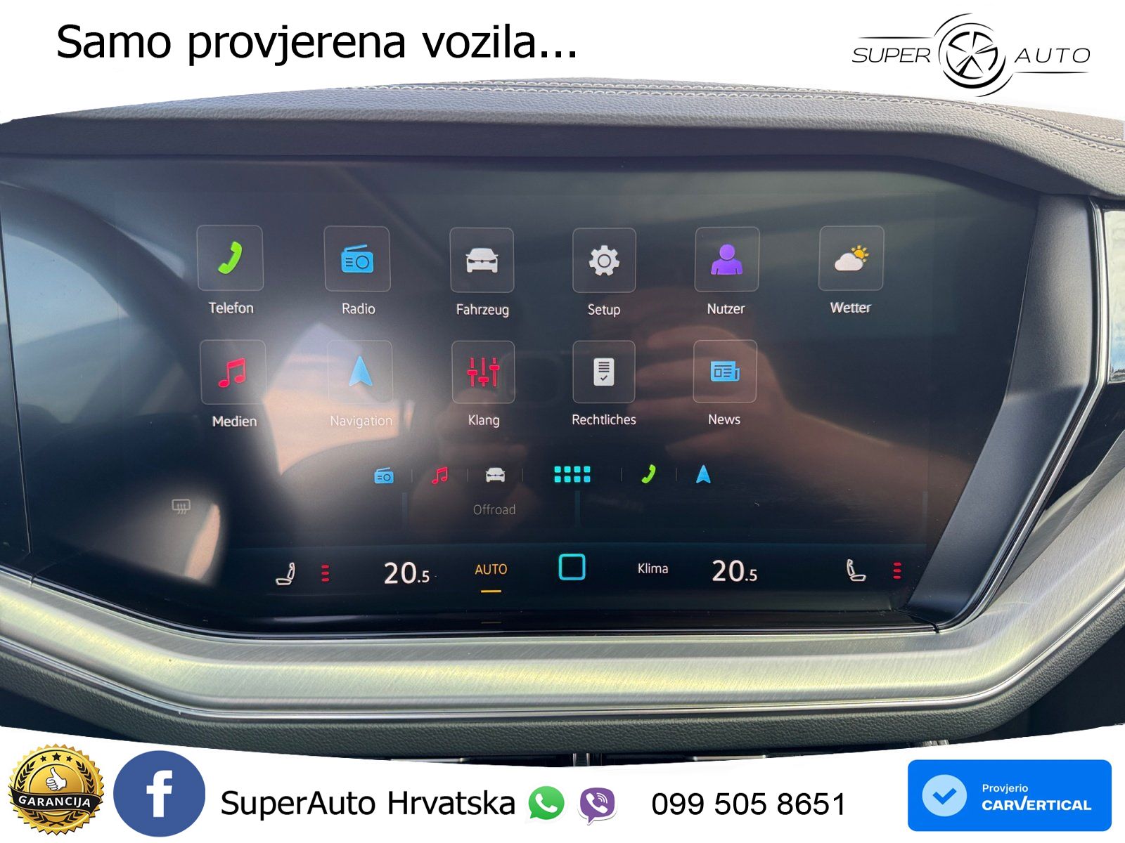 Volkswagen Touareg 3.0 V6 TDI (231 KS) 4MOTION Tiptronic ZRAČNI+ACC+GR SJED+KAM+PANO