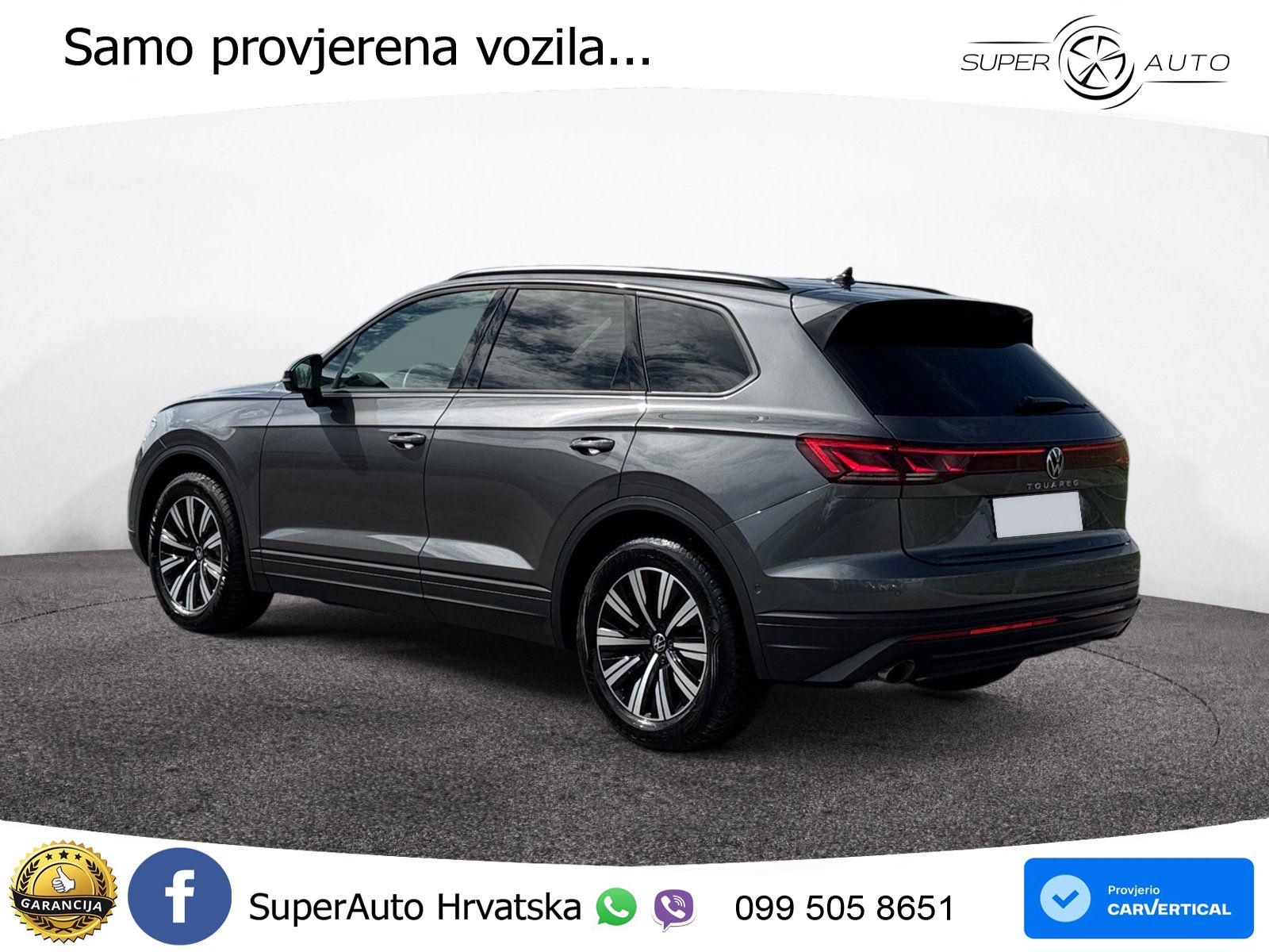 Volkswagen Touareg 3.0 V6 TDI (231 KS) 4MOTION Tiptronic ZRAČNI+ACC+GR SJED+KAM+PANO