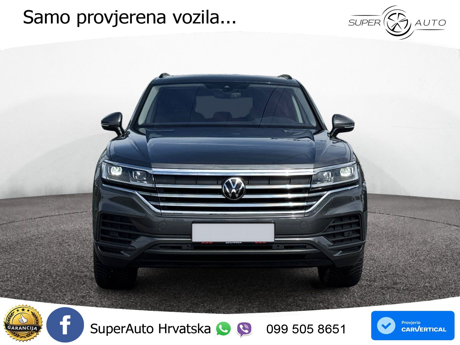 Volkswagen Touareg 3.0 V6 TDI (231 KS) 4MOTION Tiptronic ZRAČNI+ACC+GR SJED+KAM+PANO