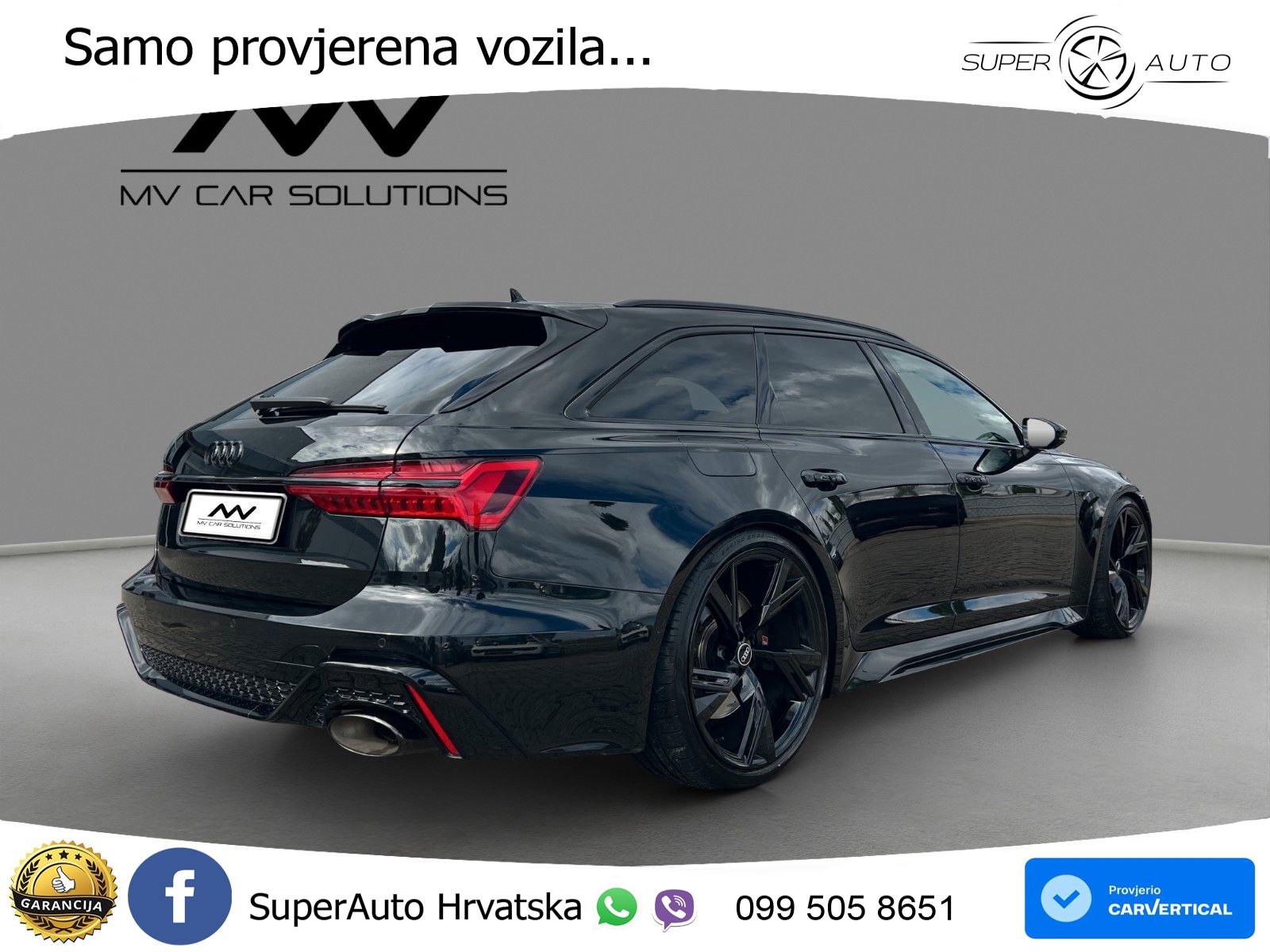 Audi RS6 Avant 4.0 TFSI V8 (600 KS) quattro Tiptronic LED+GR SJED+ACC