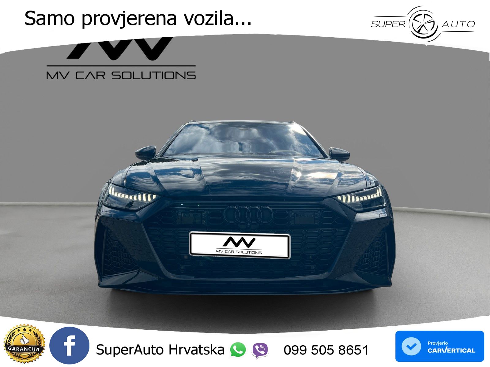 Audi RS6 Avant 4.0 TFSI V8 (600 KS) quattro Tiptronic LED+GR SJED+ACC