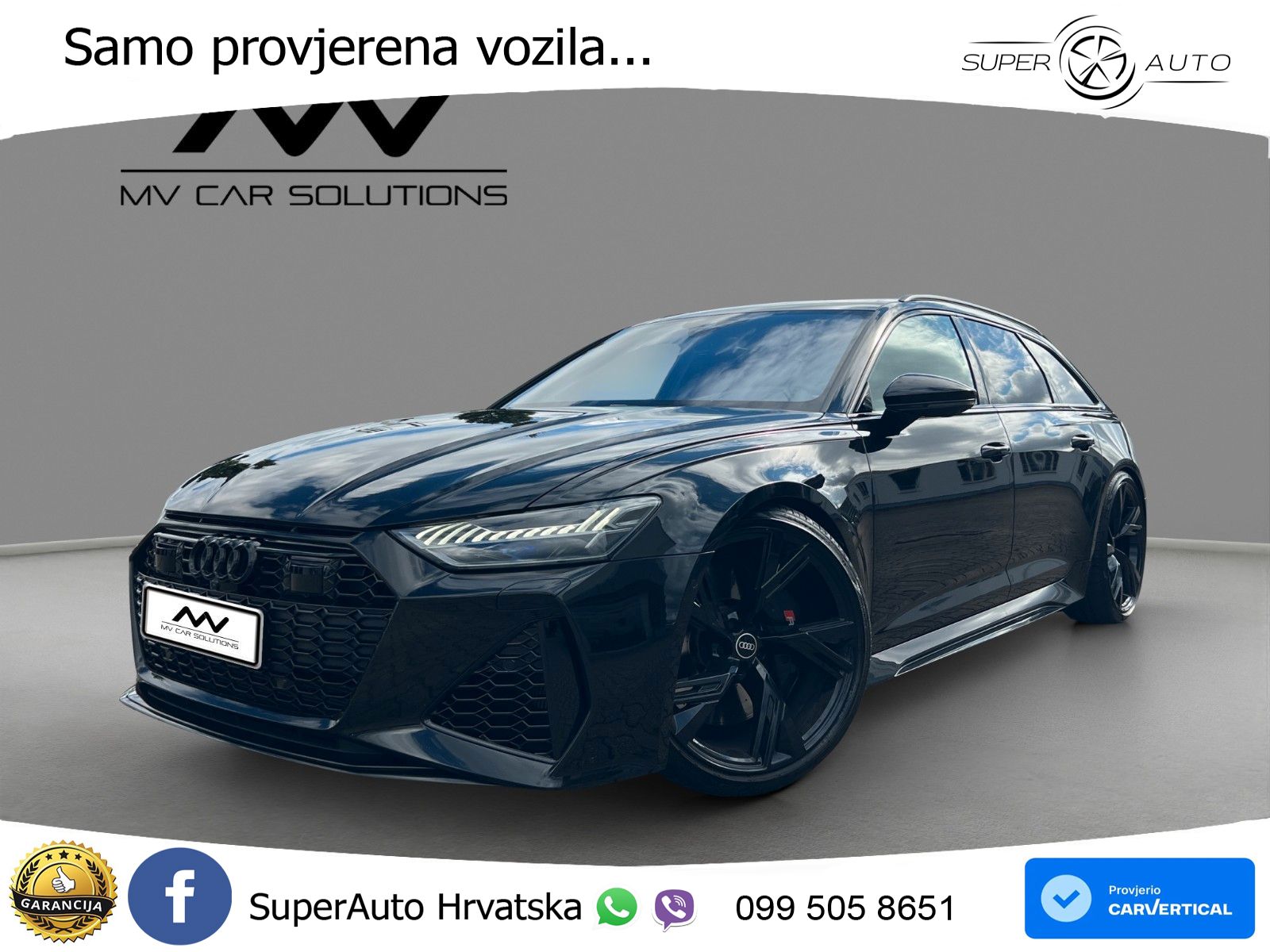 Audi RS6 Avant 4.0 TFSI V8 (600 KS) quattro Tiptronic LED+GR SJED+ACC