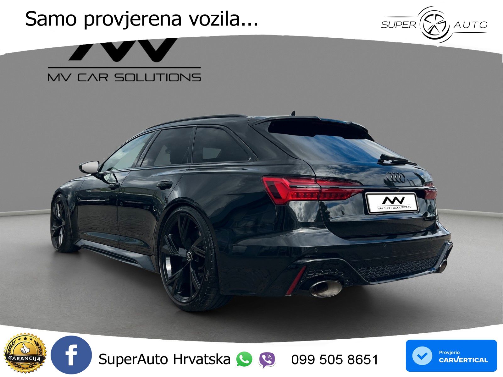 Audi RS6 Avant 4.0 TFSI V8 (600 KS) quattro Tiptronic LED+GR SJED+ACC