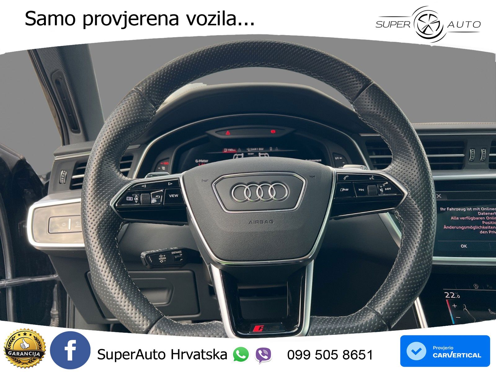 Audi RS6 Avant 4.0 TFSI V8 (600 KS) quattro Tiptronic LED+GR SJED+ACC