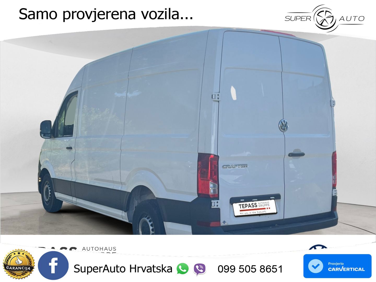Volkswagen Crafter 35 HD 2.0l TDI Kastenwagen KLIMA RADIO P 102 KS