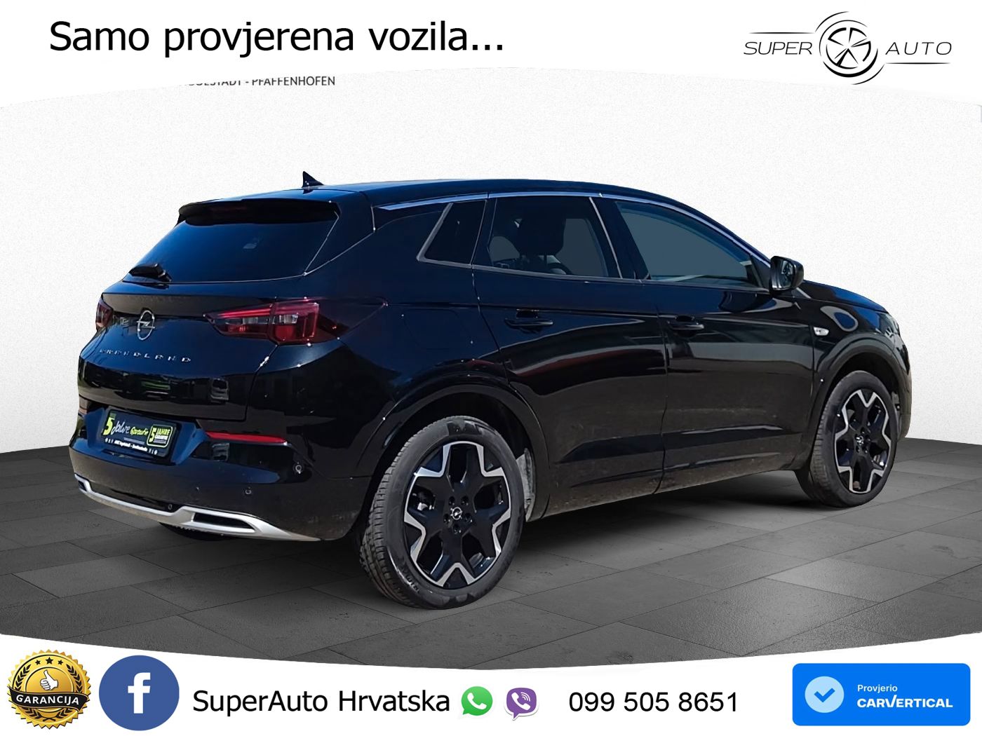 Opel Grandland 1.2i Turbo (130 KS) Automatic Ultimate LED+GR SJED+ACC