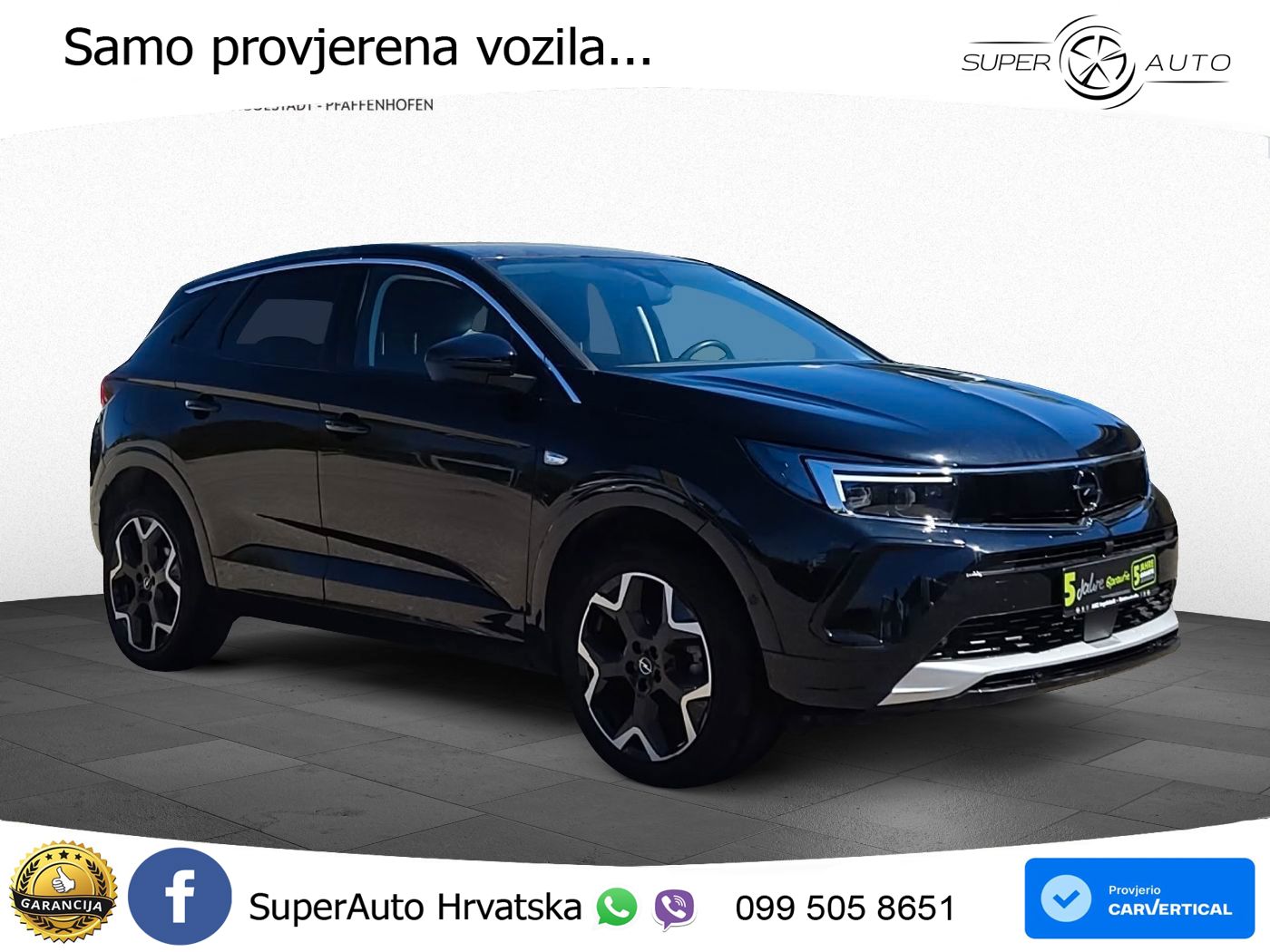 Opel Grandland 1.2i Turbo (130 KS) Automatic Ultimate LED+GR SJED+ACC