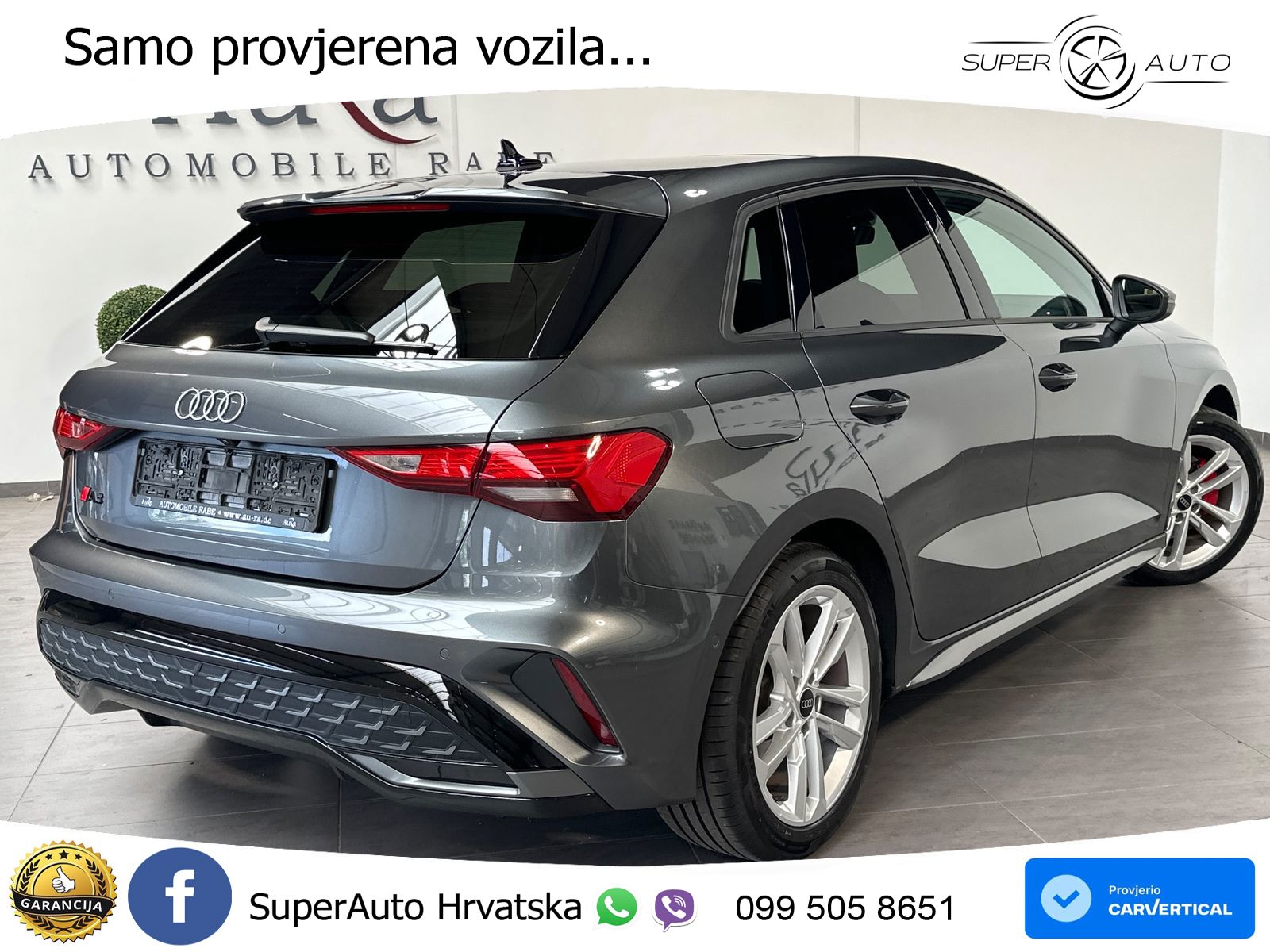 Audi A3 35 TDI (150 KS) S tronic S line LED+ACC