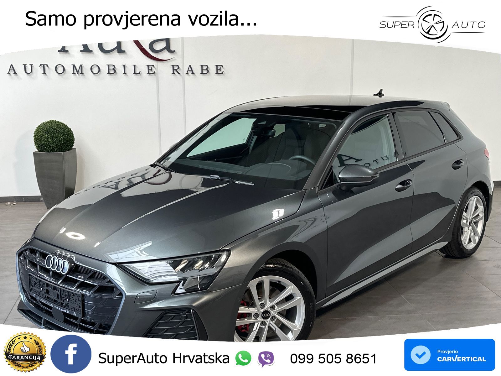 Audi A3 35 TDI (150 KS) S tronic S line LED+ACC