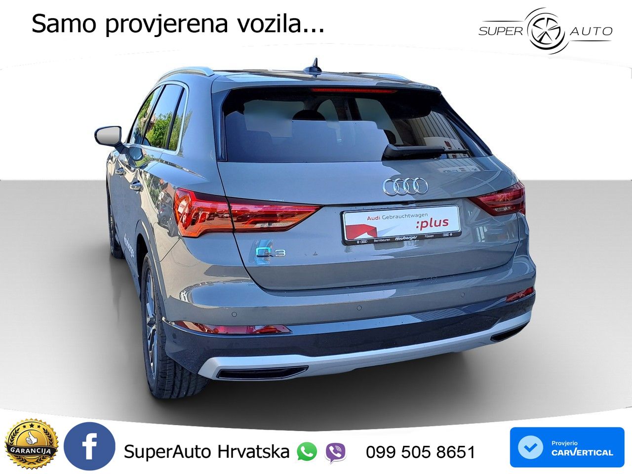 Audi Q3 35 TFSI (150 KS) S tronic advanced LED+GR SJED+ACC