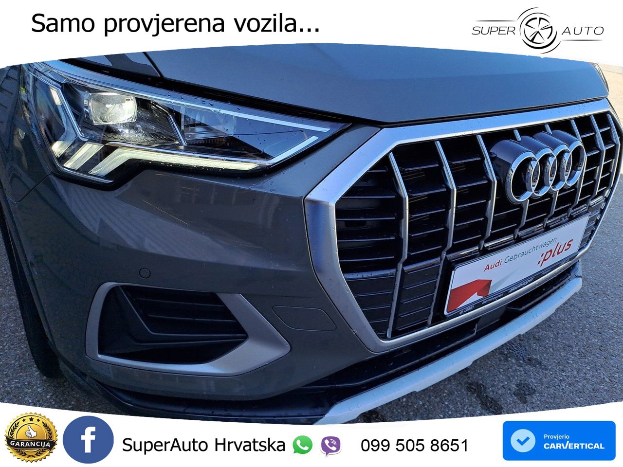 Audi Q3 35 TFSI (150 KS) S tronic advanced LED+GR SJED+ACC