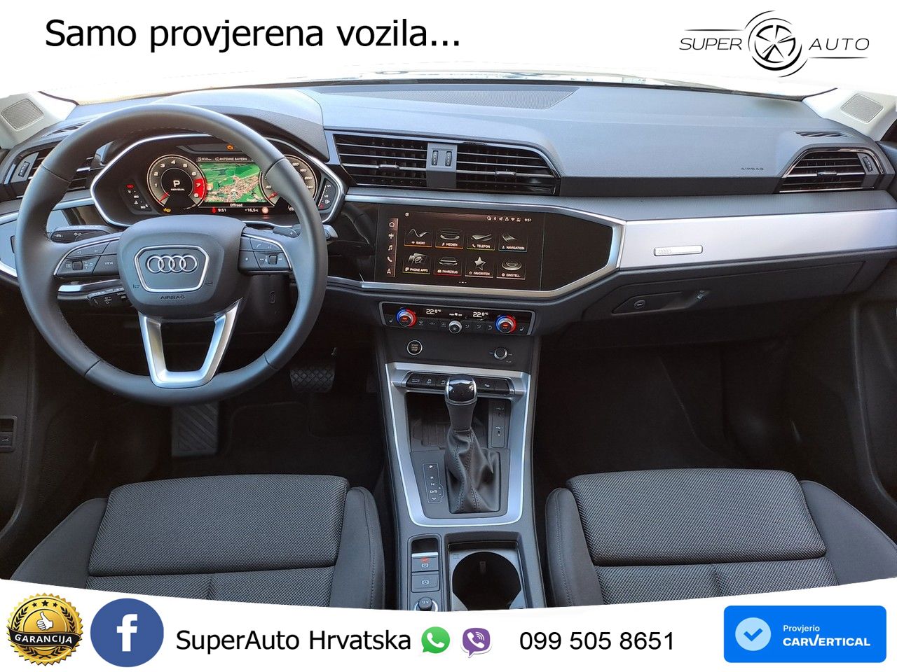 Audi Q3 35 TFSI (150 KS) S tronic advanced LED+GR SJED+ACC