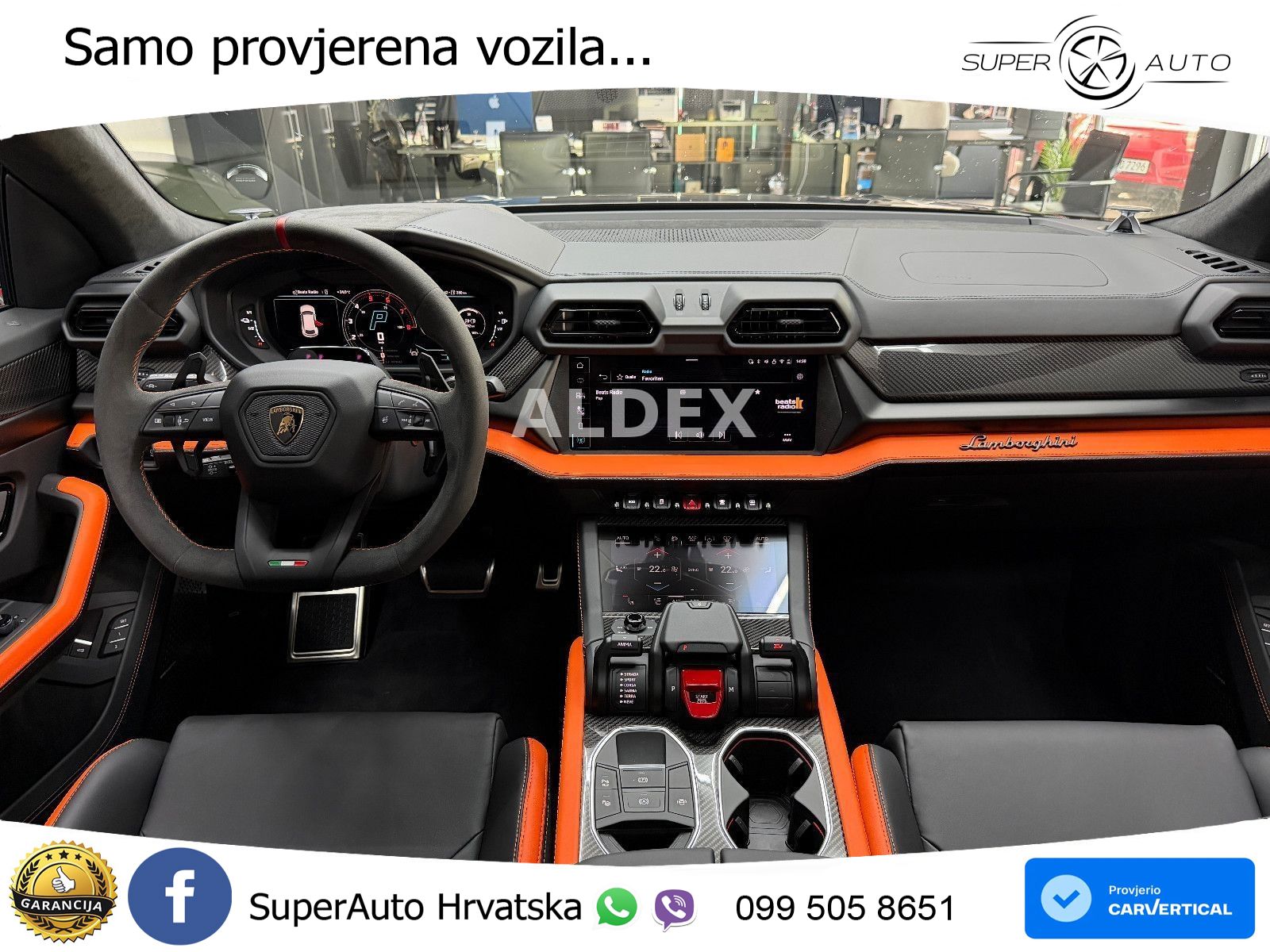 Lamborghini Urus SE 4.0 V8 (800 KS) 4WD Automatic LED+GR SJED+ACC