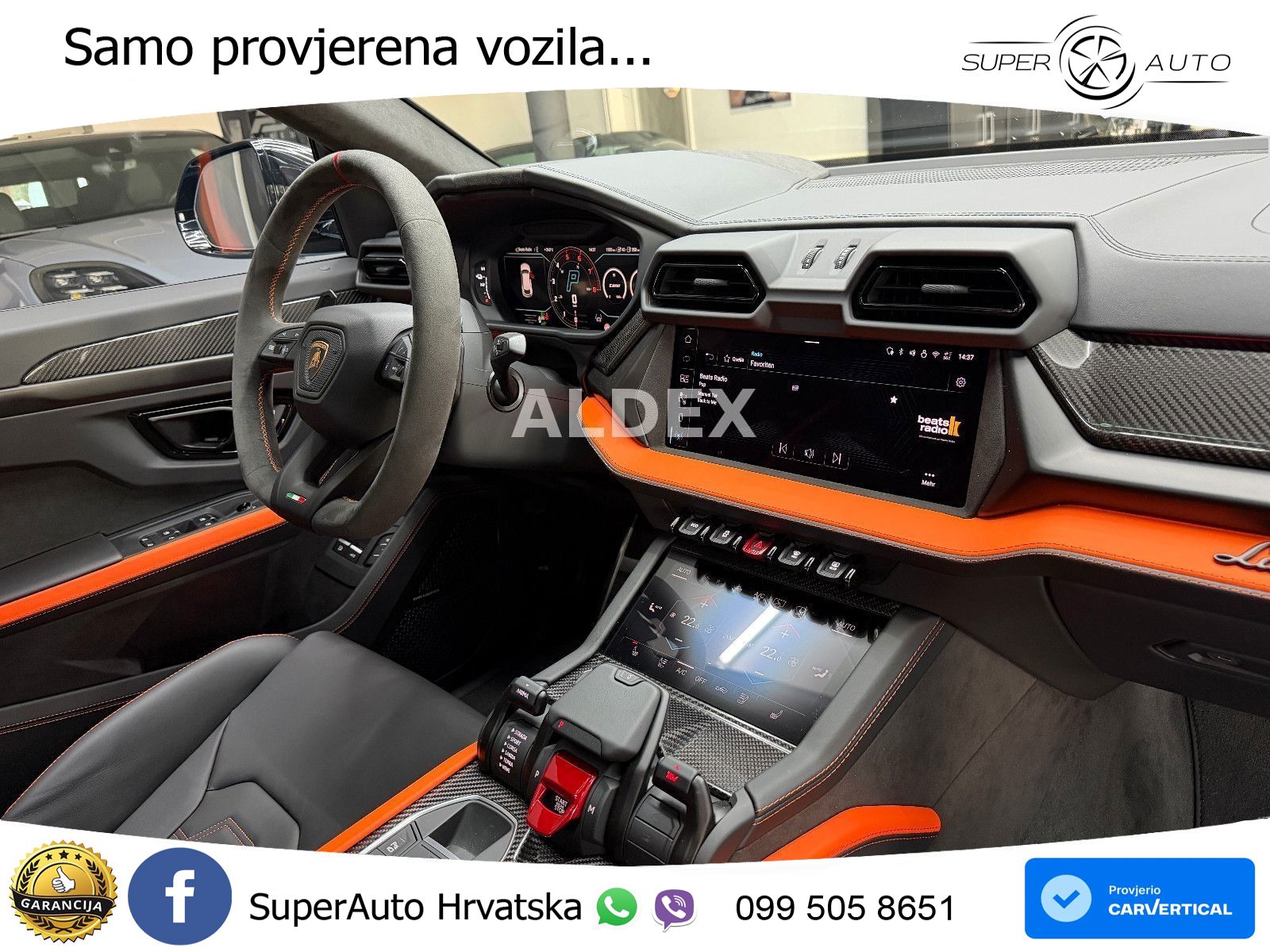 Lamborghini Urus SE 4.0 V8 (800 KS) 4WD Automatic LED+GR SJED+ACC