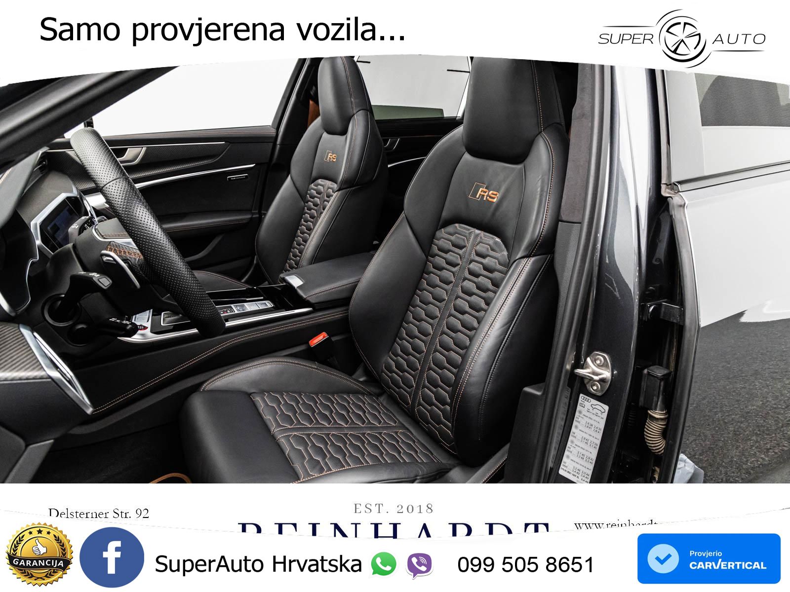 Audi RS6 Avant 4.0 TFSI V8 performance (630 KS)  quattro tiptronic LED+GR SJED+ACC