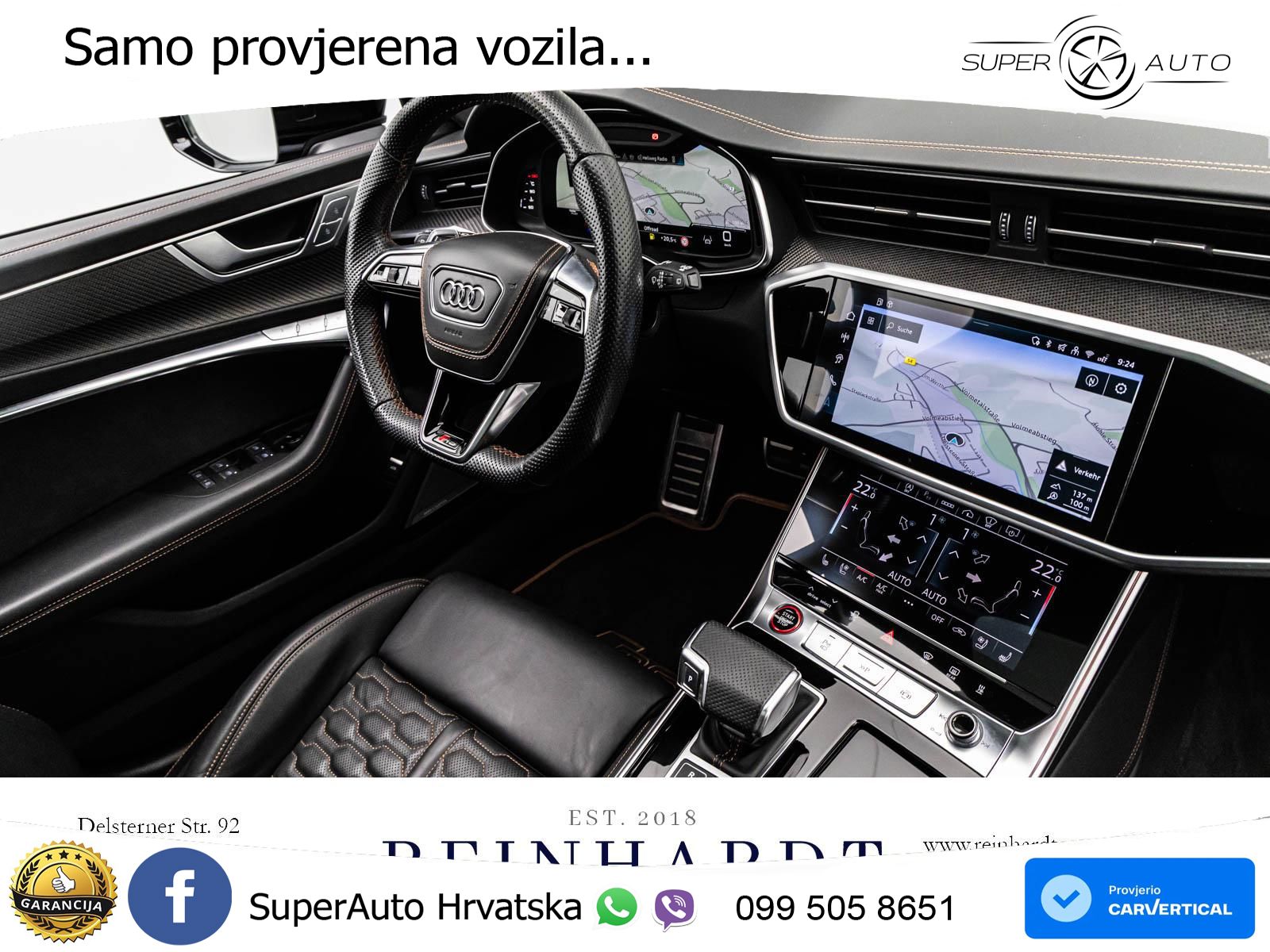 Audi RS6 Avant 4.0 TFSI V8 performance (630 KS)  quattro tiptronic LED+GR SJED+ACC