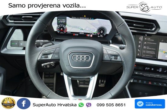 Audi A3 Sportback 30 TFSI (116 KS) Mild Hybrid S tronic S line LED+GR SJED+ACC