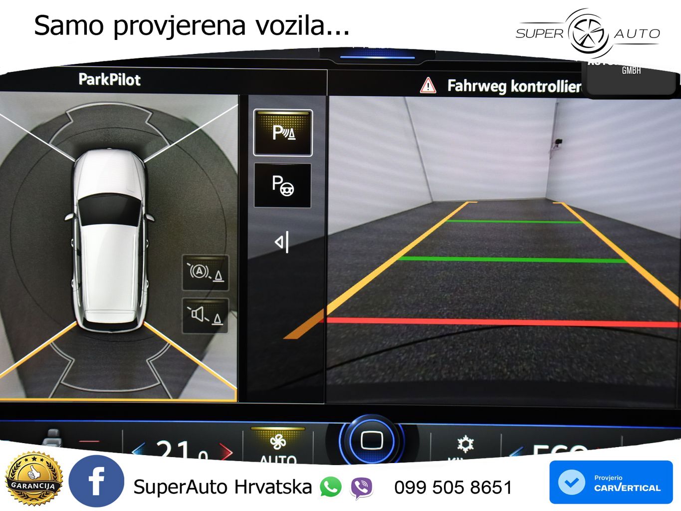 Volkswagen Touareg 3.0 V6 TDI (231 KS) 4MOTION Tiptronic R-Line ZRAČNI+ACC+GR SJED+KAM+PANO