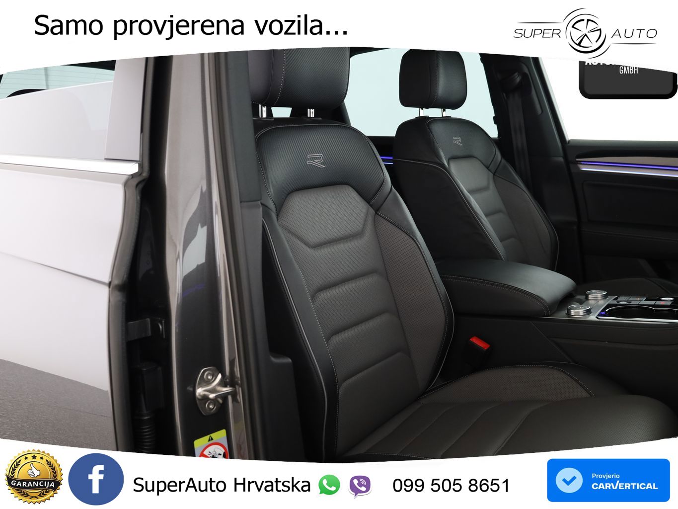Volkswagen Touareg 3.0 V6 TDI (231 KS) 4MOTION Tiptronic R-Line ZRAČNI+ACC+GR SJED+KAM+PANO