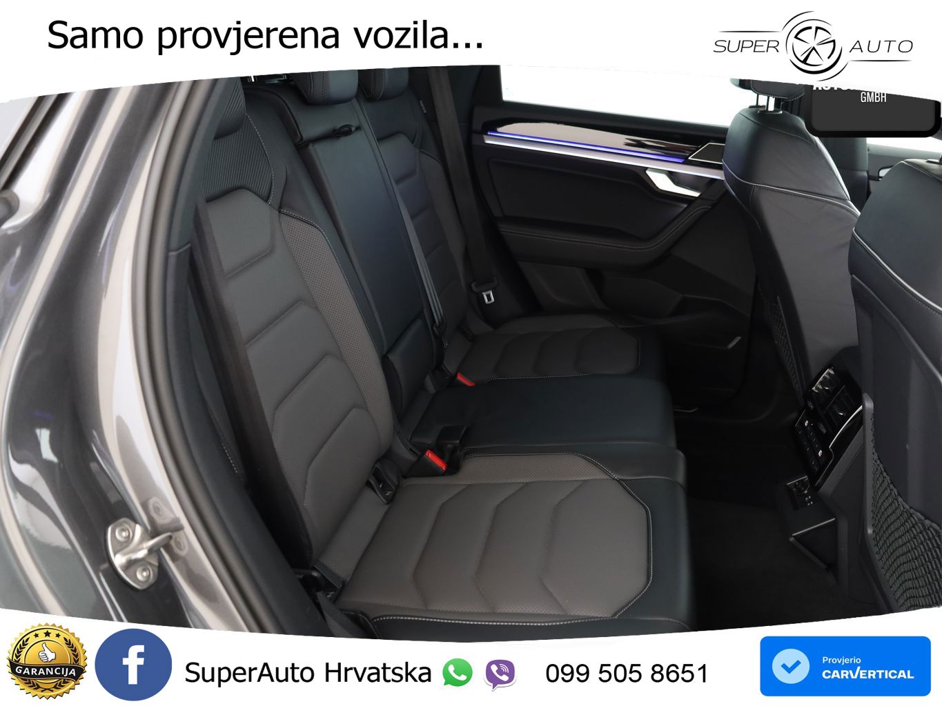 Volkswagen Touareg 3.0 V6 TDI (231 KS) 4MOTION Tiptronic R-Line ZRAČNI+ACC+GR SJED+KAM+PANO