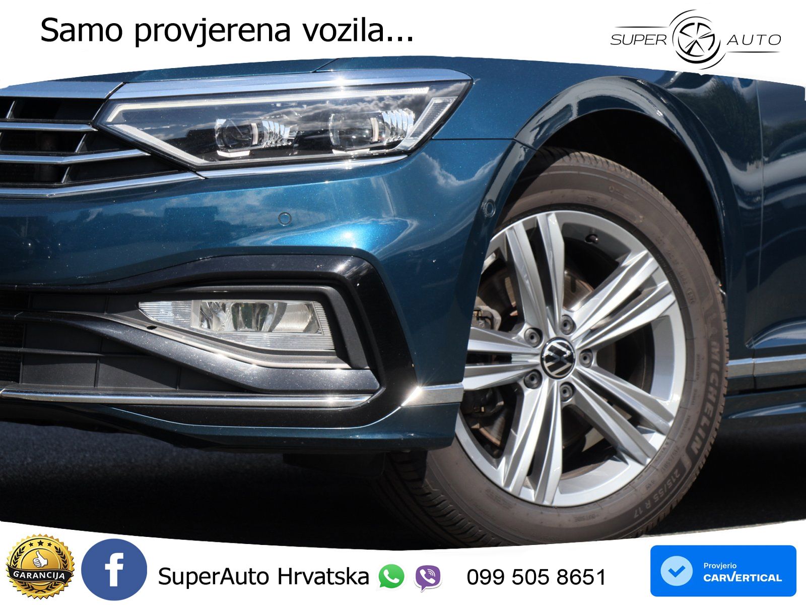 Volkswagen Passat Variant 2.0 TSI (190 KS) DSG R-Line MATRIX+GR SJED+KAM